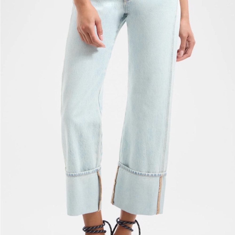 Veronica Beard Dylan Light Wash straight-Leg Cropped Jeans - Women - Picture 3 of 3